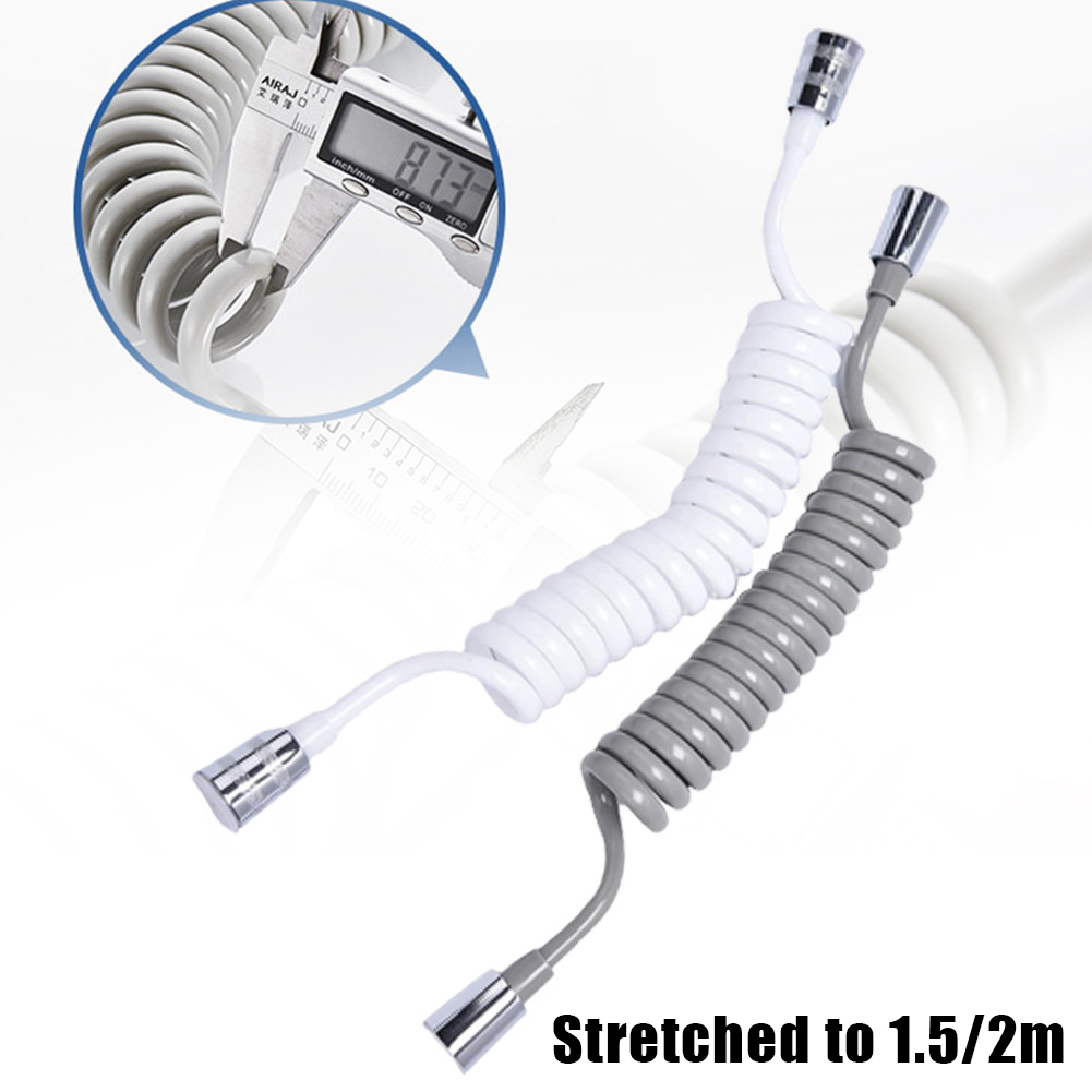 Plunger Toilet - Spring-Responsive Shower Hose For Bathroom Use