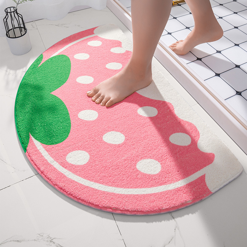 Japan Bathroom.Home - Soft Floor Mats Small Fresh Text