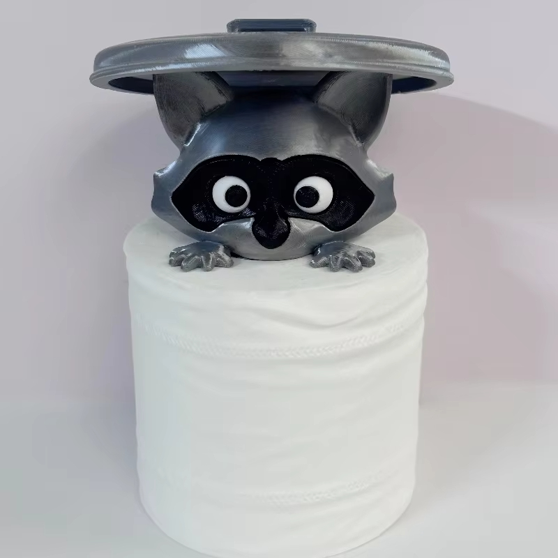 Cute Raccoon Toilet Paper Hold - Home Bathroom Decor Ideas review and price