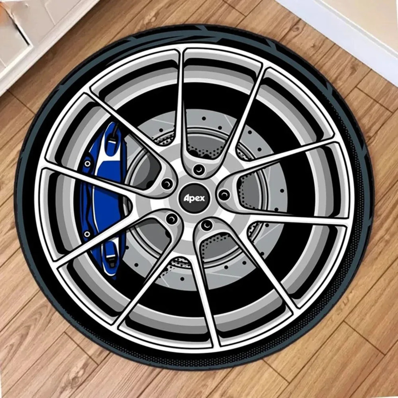 VIKAMA Car Hub Round Cushion S - Home Bathroom Carpet review and price