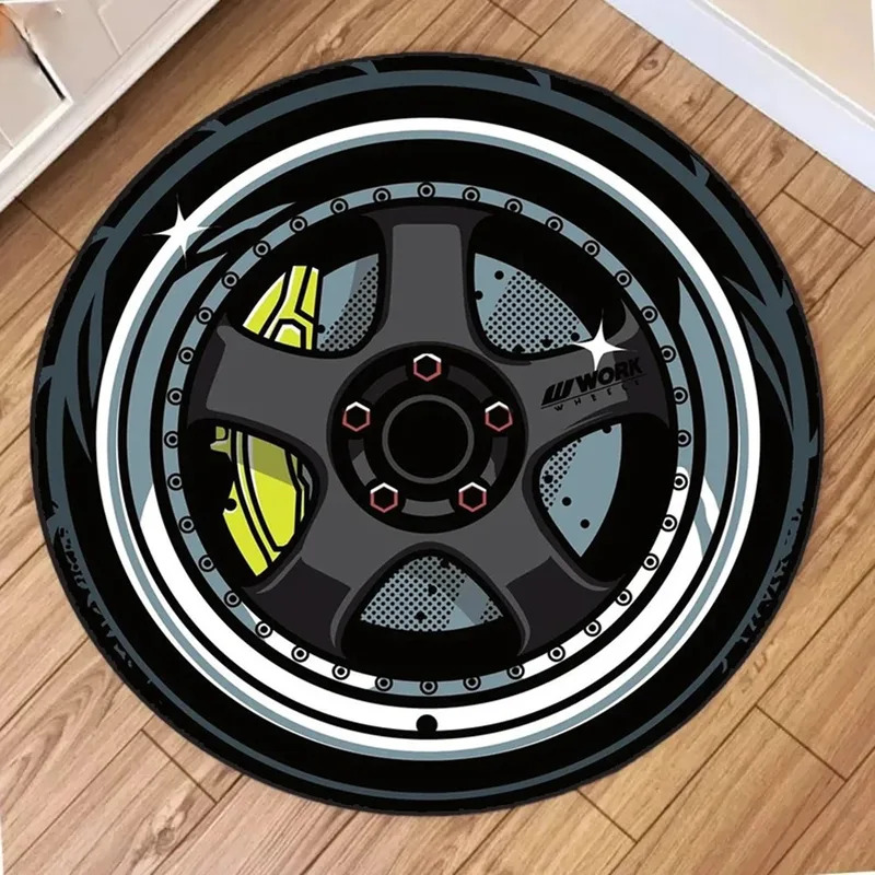 VIKAMA Car Hub Round Cushion S - Home Bathroom Carpet review and price