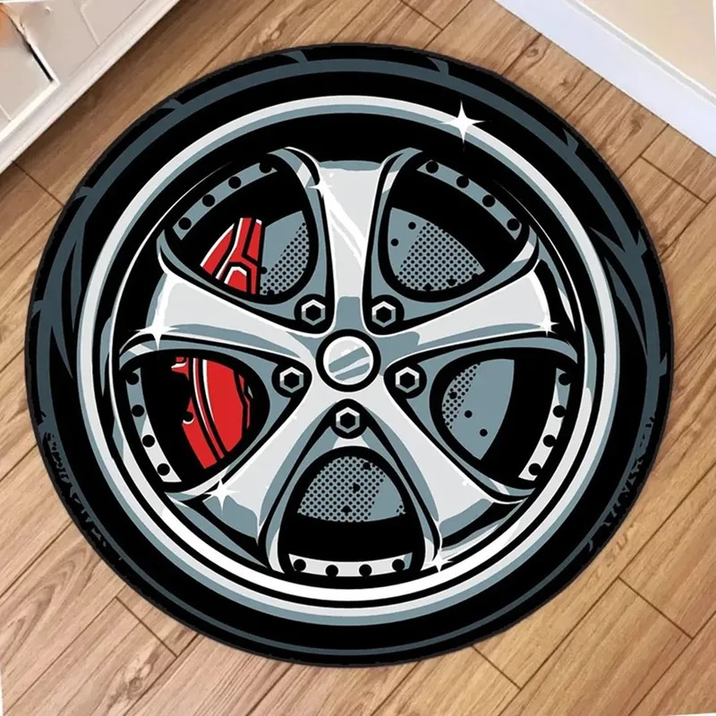 VIKAMA Car Hub Round Cushion S - Home Bathroom Carpet review and price