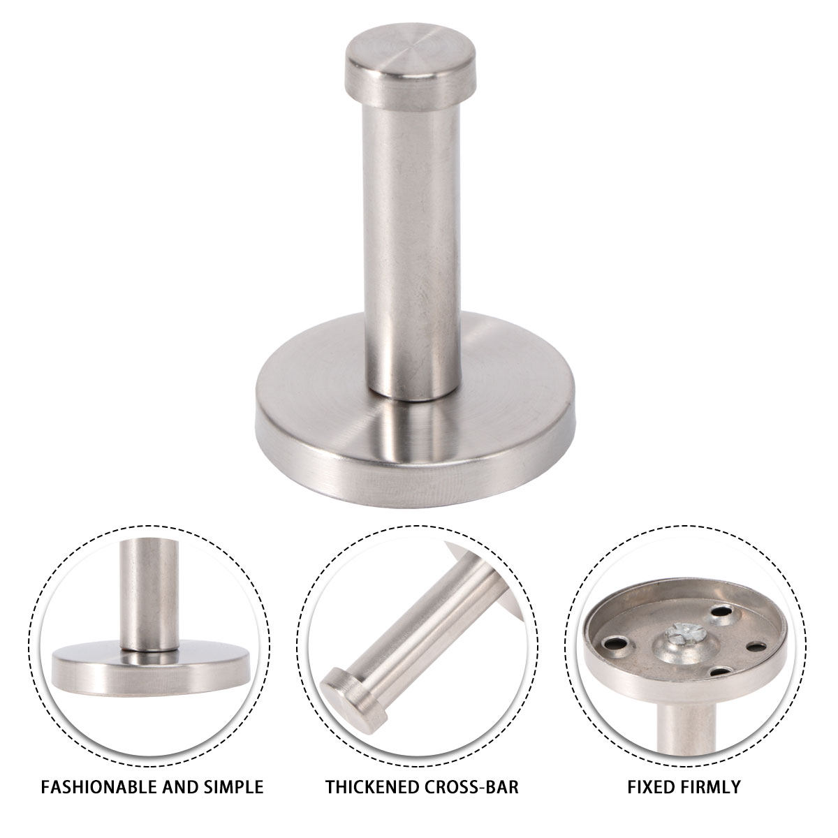 6Pcs Metal Hooks Stainless Ste - Home Design Bathroom review and price
