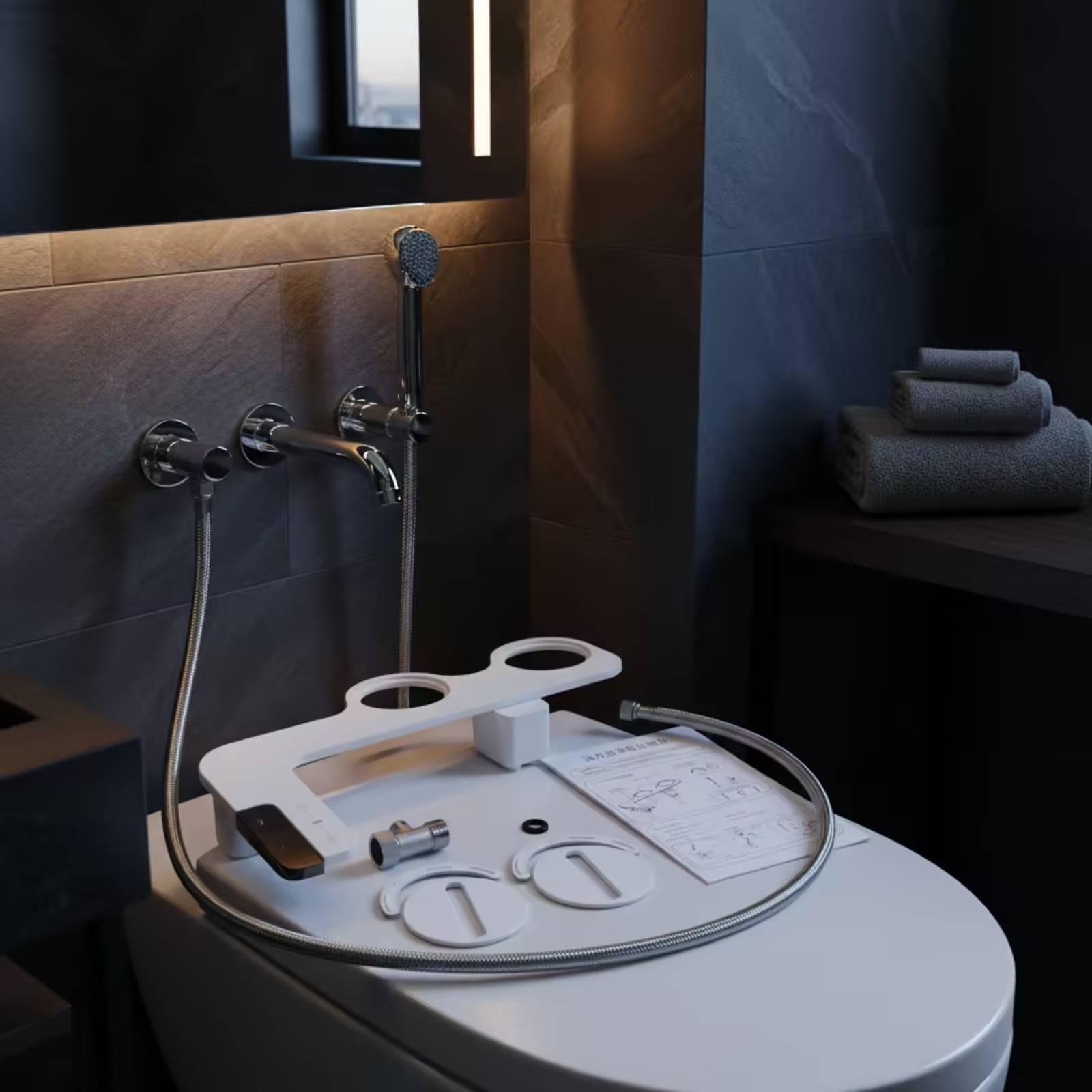 Bidet with Side Control Panel  - Home Design Bathroom review and price