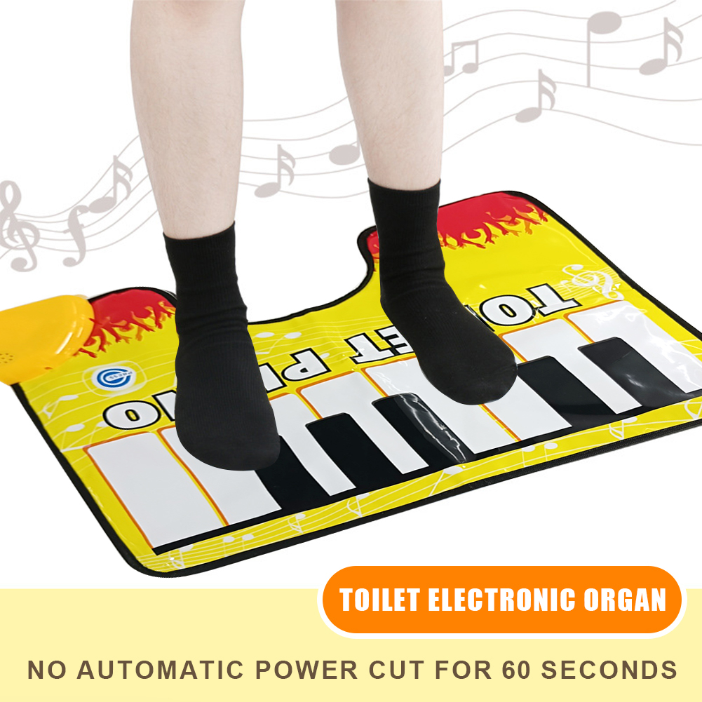 Toilet Piano Mat Novelty Potty - Home Bathroom Carpet review and price
