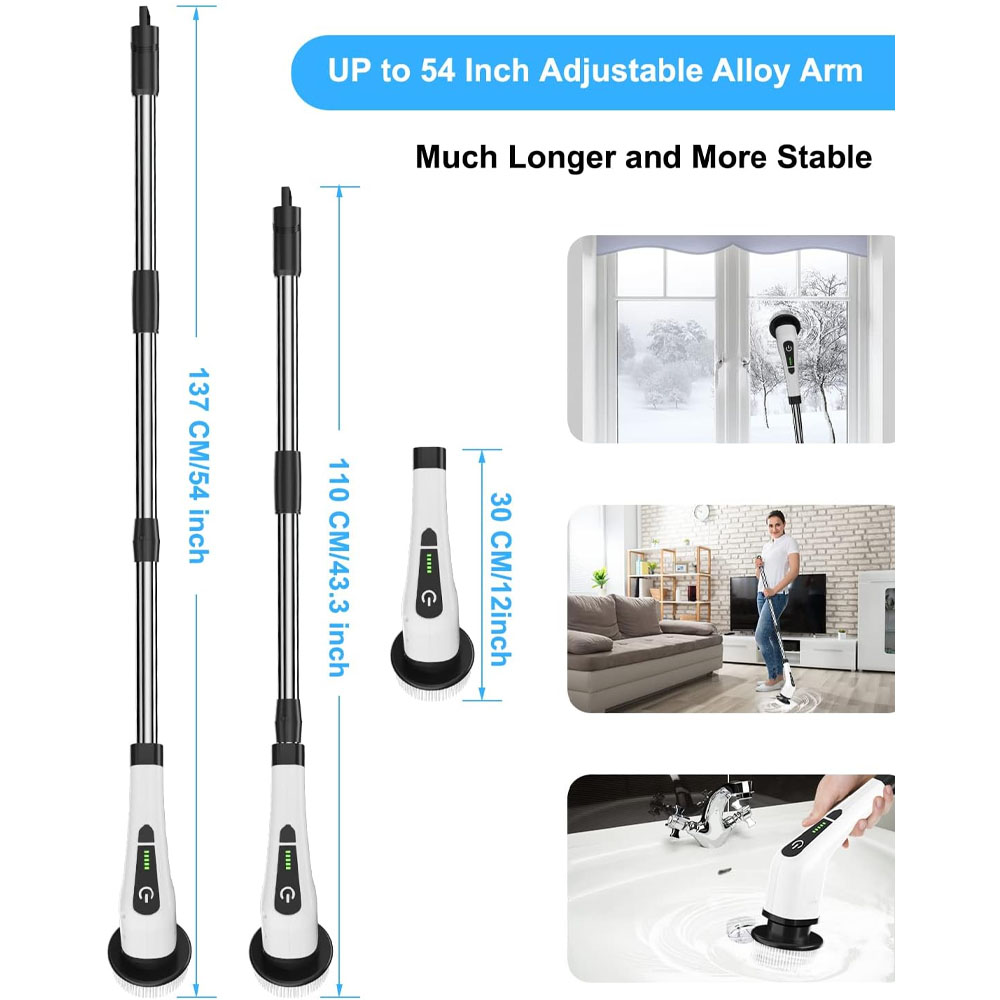 Cordless Spin Scrubber Electri - Plunger Toilet review and price