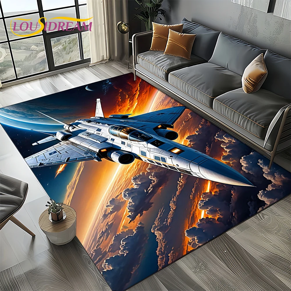 3D Space Spitfire Aircraft  Ai - Jet Home Bathroom Mats review and price