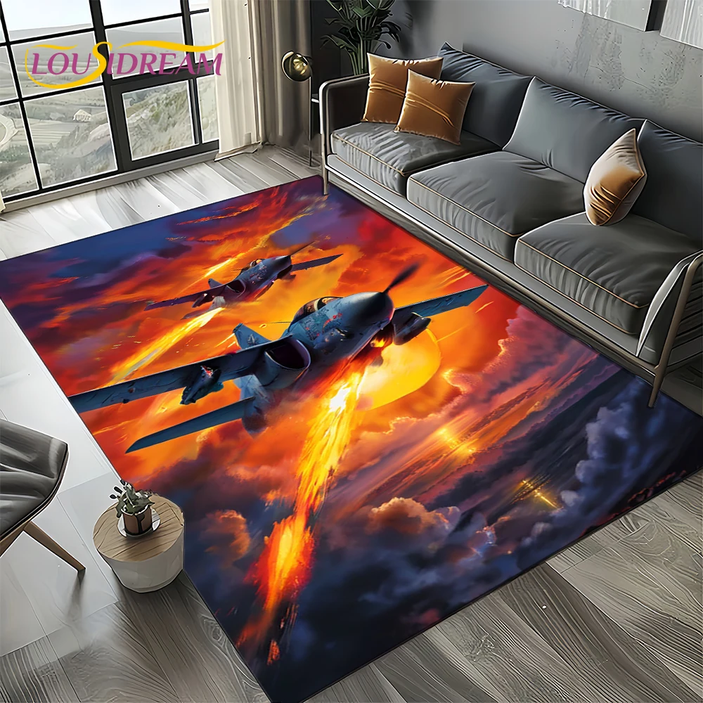 3D Space Spitfire Aircraft  Ai - Jet Home Bathroom Mats review and price