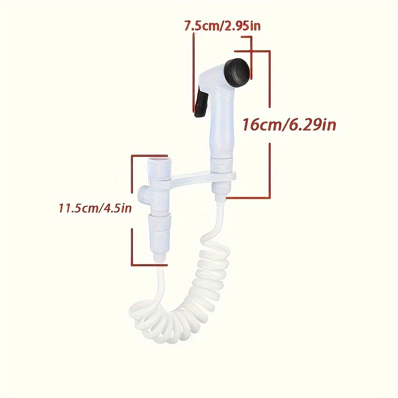 1set White Handheld Bidet Spra - Plunger Toilet review and price