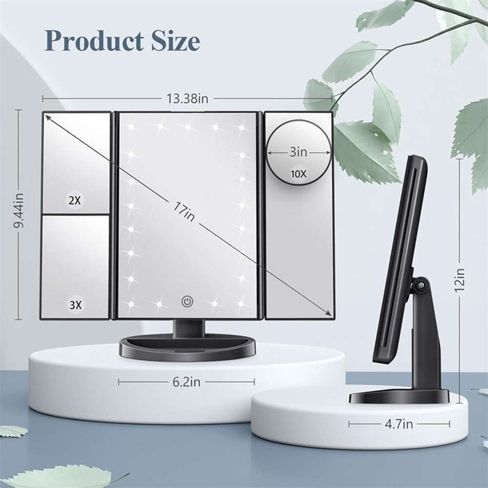 Bathroom Folding Makeup Mirror - Bathroom Mirror Led review and price