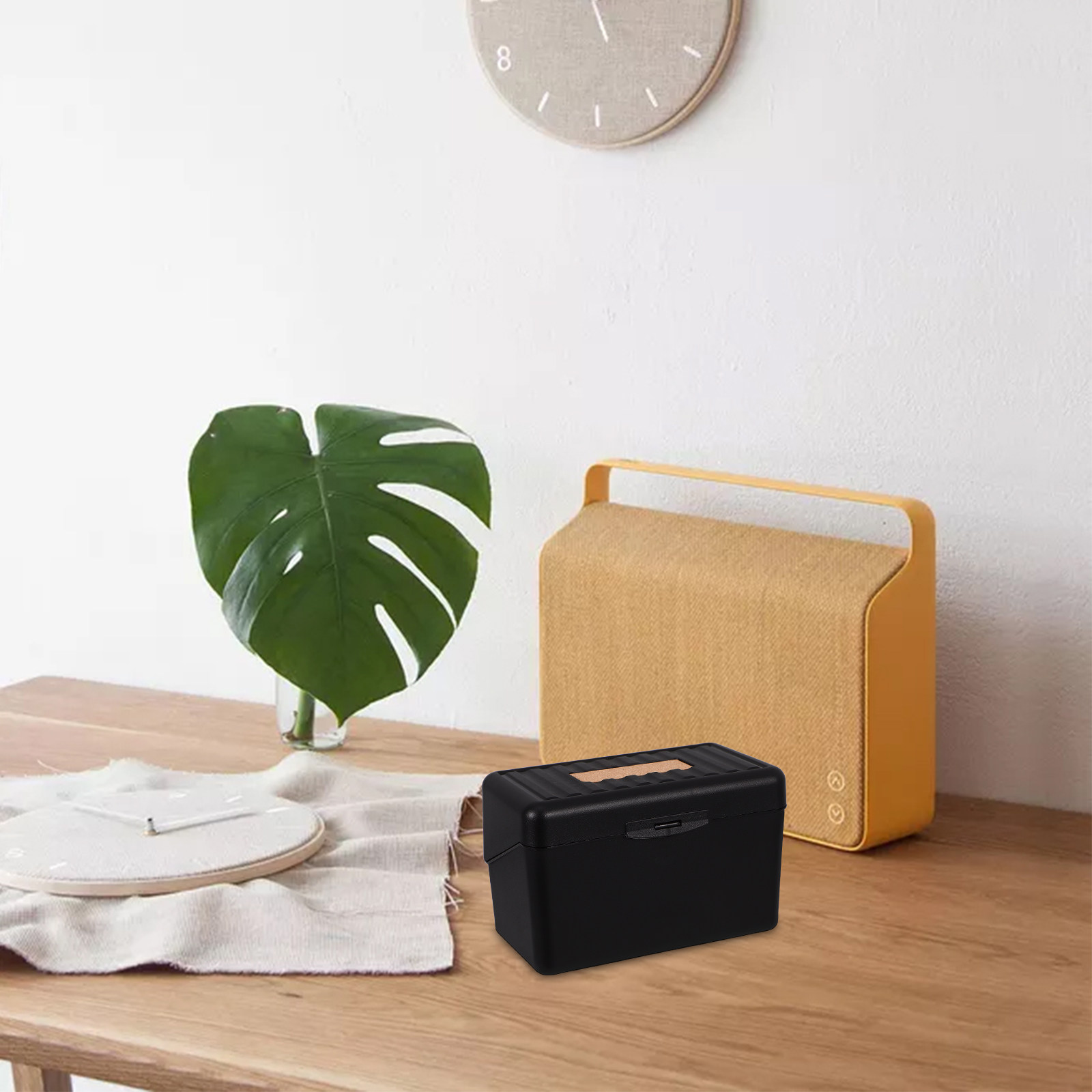Premium Index Card Holder Box  - Home Bathroom Organizer review and price