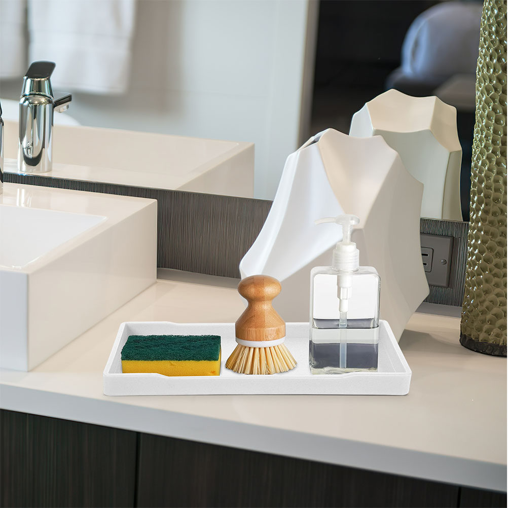 3Pcs Thickened Bathroom Vanity - Home Bathroom Organizer review and price