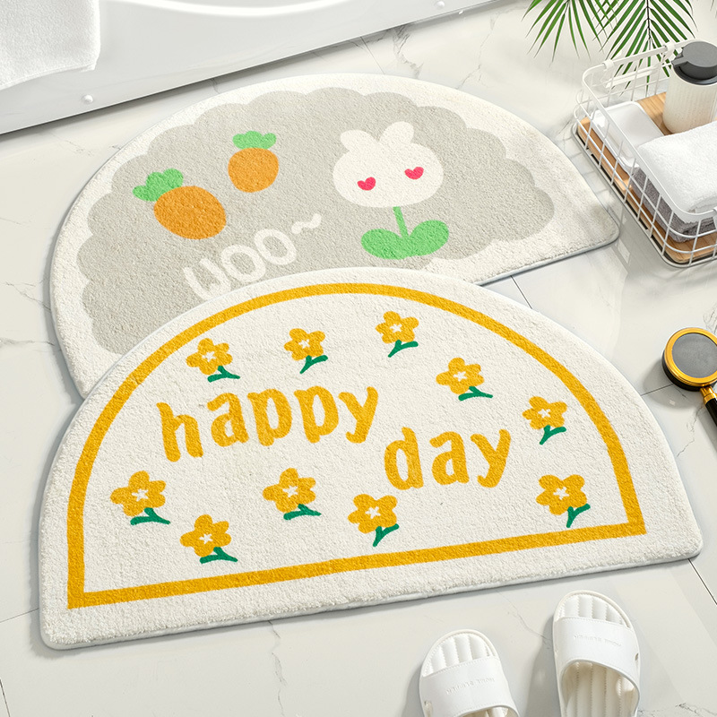 Soft Floor Mats Small Fresh Te - Japan Bathroom.Home review and price