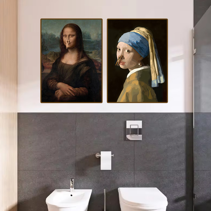 1pc Funny Abstract Bathroom To - Home Design Bathroom review and price
