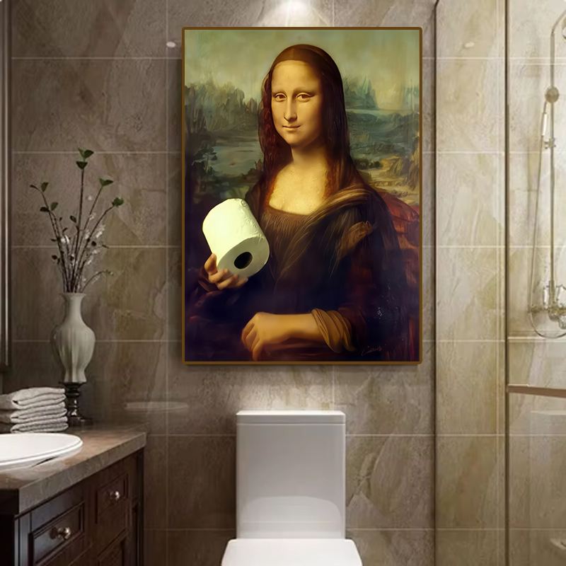 1pc Funny Abstract Bathroom To - Home Design Bathroom review and price