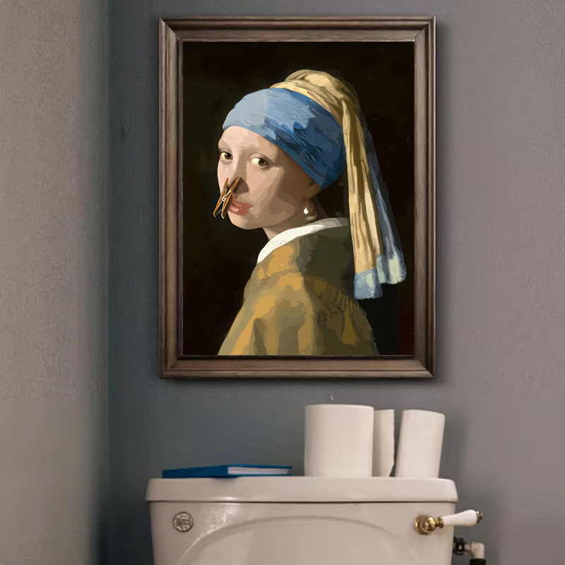 1pc Funny Abstract Bathroom To - Home Design Bathroom review and price