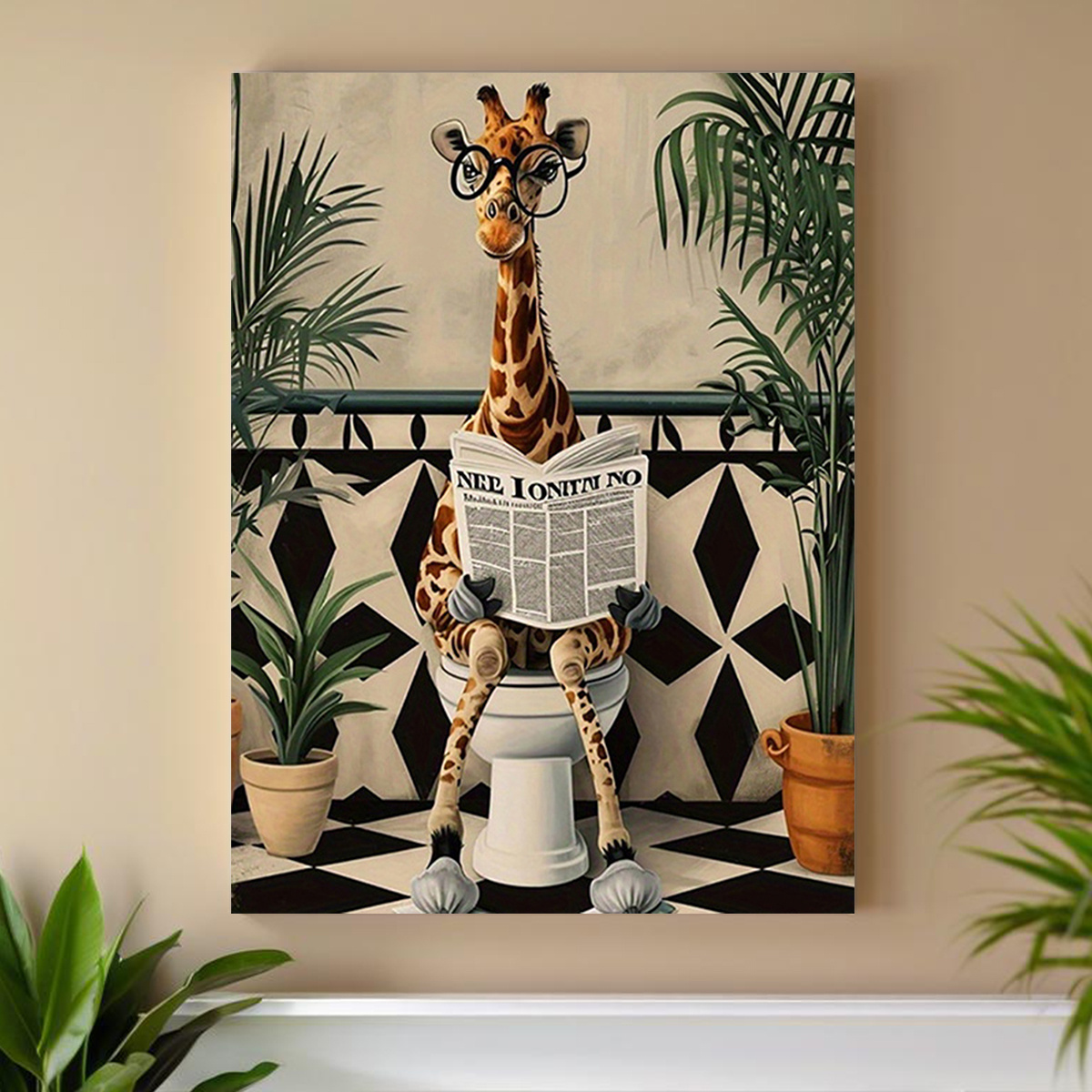 2D Flat, 2D Flat, 1pc Canvas P - Home Design Bathroom review and price