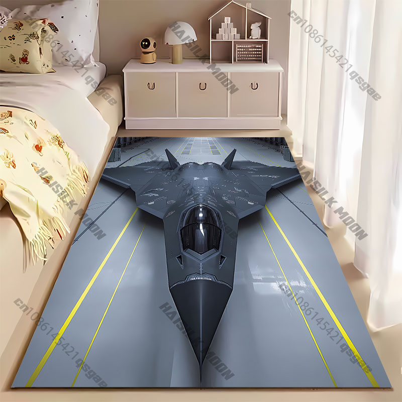 Advanced stealth fighter jet c - Jet Home Bathroom Mats review and price