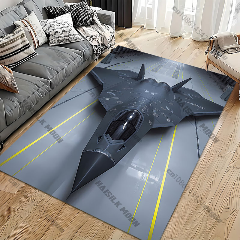 Advanced stealth fighter jet c - Jet Home Bathroom Mats review and price