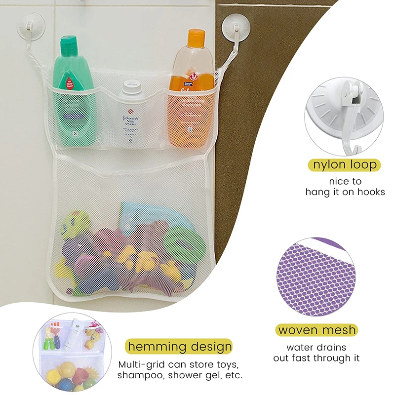 Baby Shower Bath Toys White Ba - Home Bathroom Organizer review and price