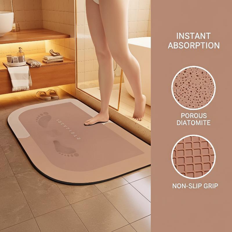 Super Absorbent Bath Mat Non S - Jet Home Bathroom Mats review and price