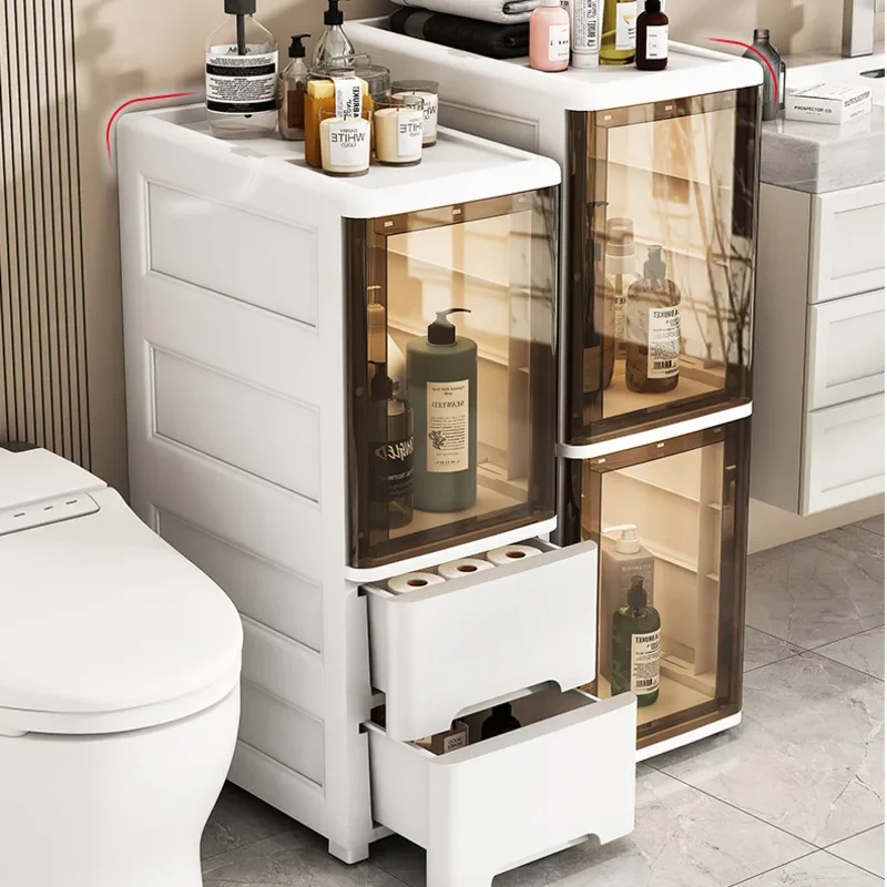 Plastic Slim Gap Storage Cabin - Japan Bathroom.Home review and price