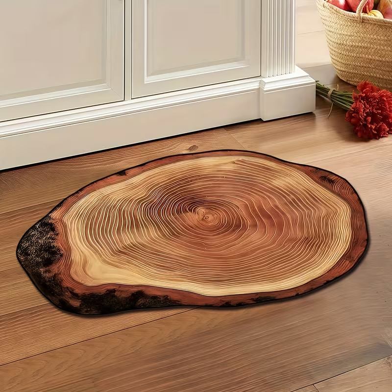 1pc Exquisite Simulated Wood T - Jet Home Bathroom Mats review and price