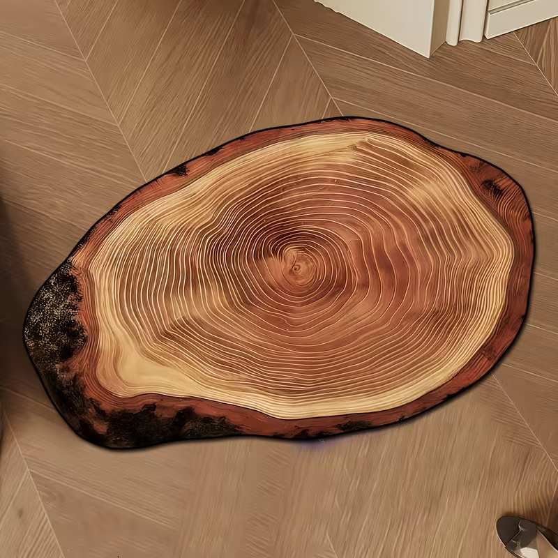 1pc Exquisite Simulated Wood T - Jet Home Bathroom Mats review and price