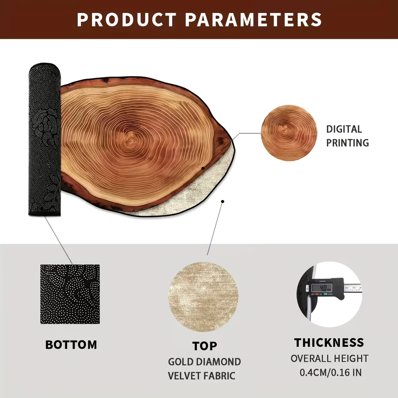 1pc Exquisite Simulated Wood T - Jet Home Bathroom Mats review and price