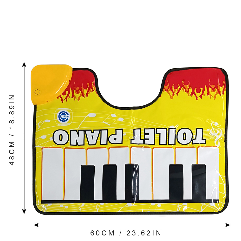 Toilet Piano Mat Novelty Potty - Home Bathroom Carpet review and price