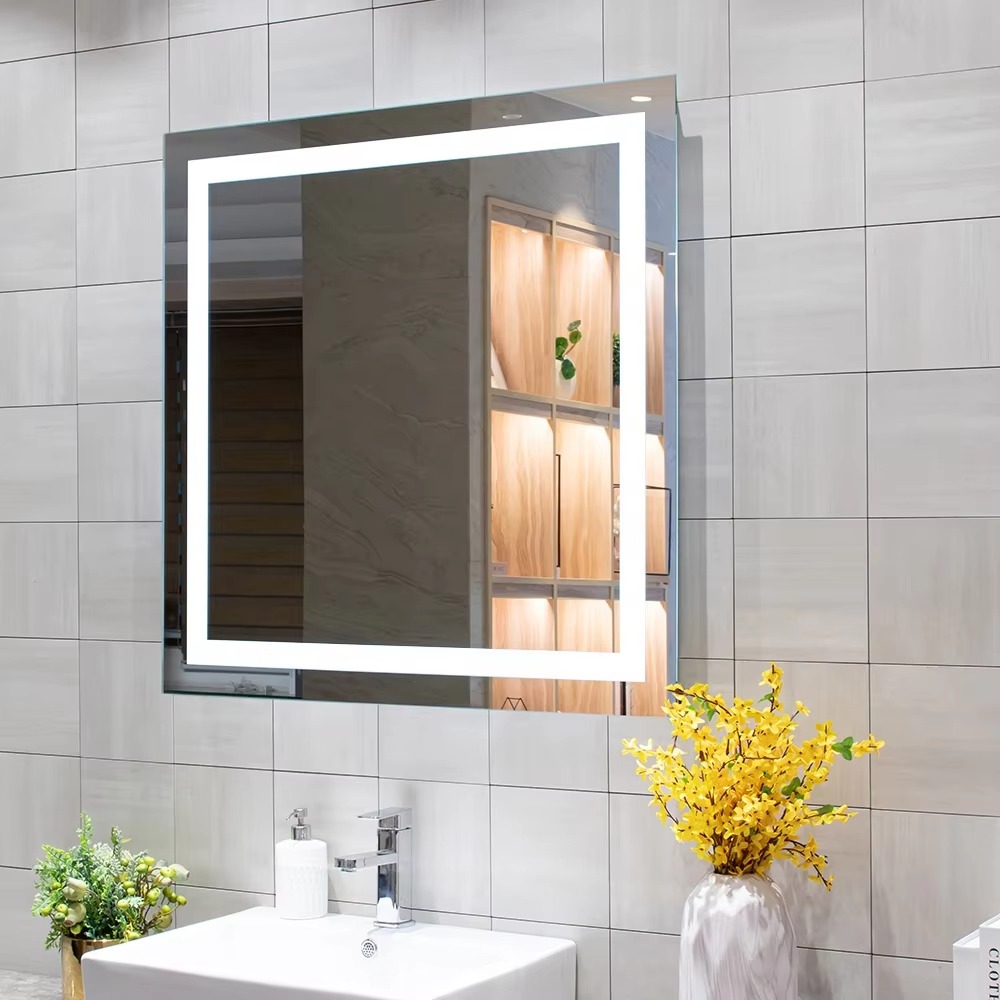 Frameless Rectangle LED Bathro - Bathroom Mirror Led review and price
