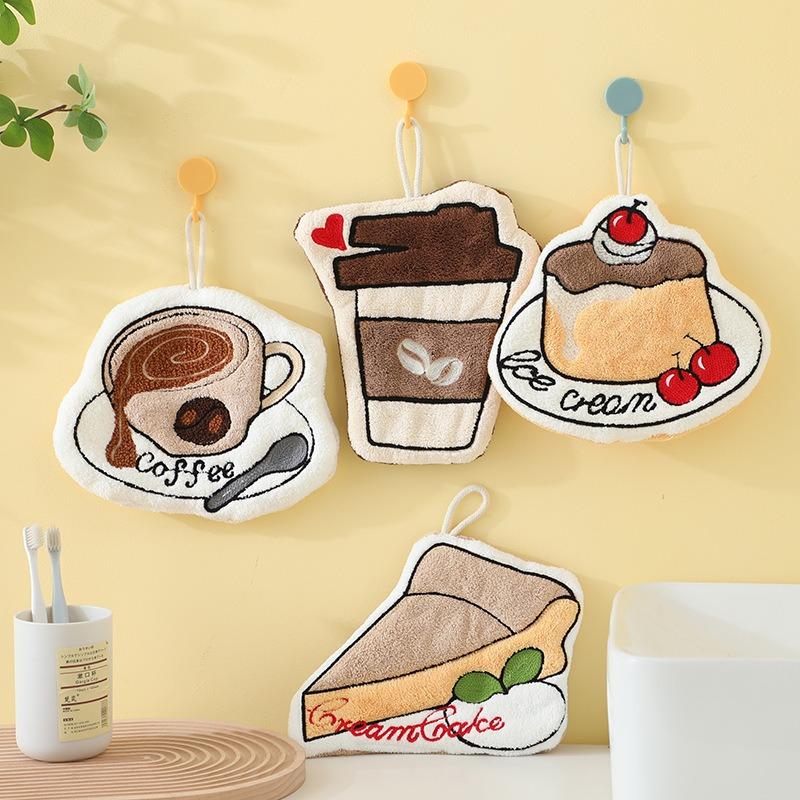 Quick Dry Absorbent Coffee Han - Home Design Bathroom review and price