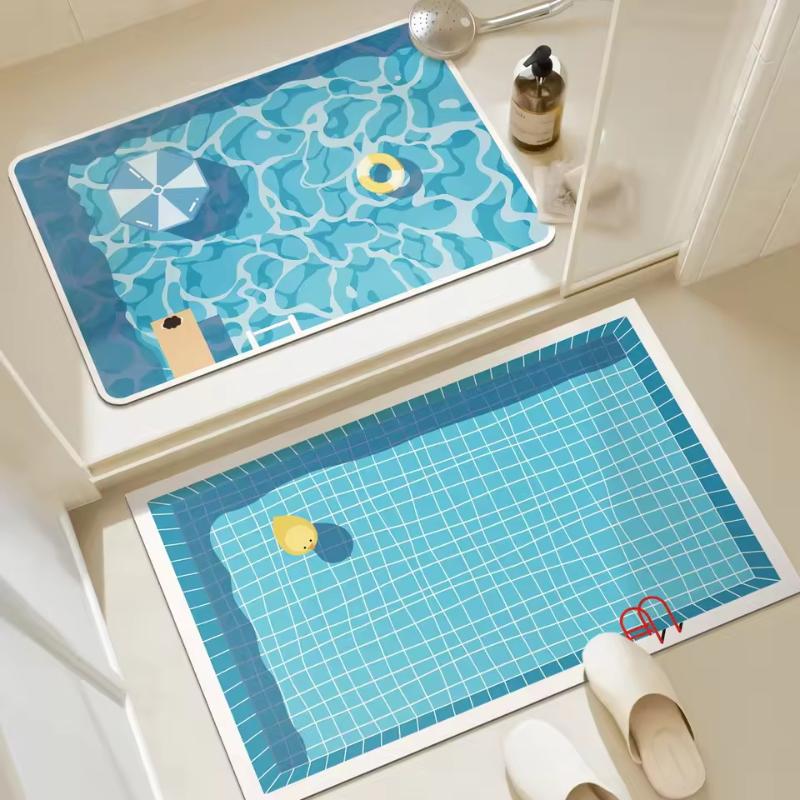 Rubber Bathroom Anti Slip Floo - Jet Home Bathroom Mats review and price