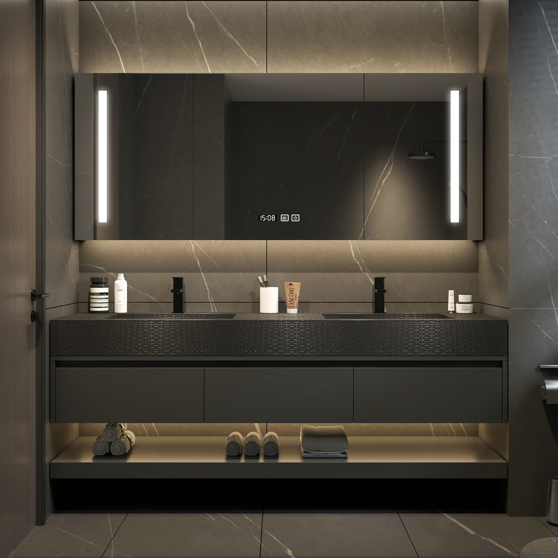 Bathroom Storage Furniture For - Home Bathroom Vanity Combo review and price