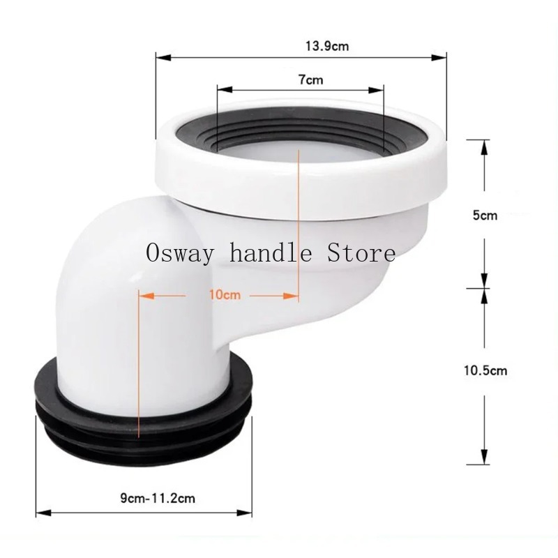 2/5/10cm Offset Toilet WC Misa - Plunger Toilet review and price