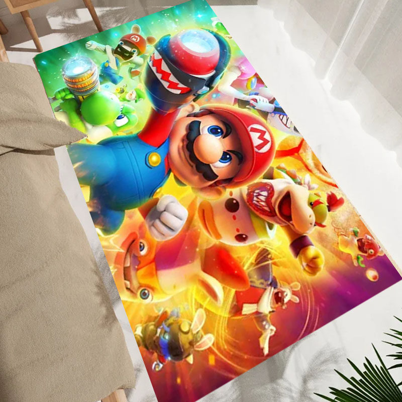 Cartoon S-Super M-Mario Bros G - Home Bathroom Carpet review and price