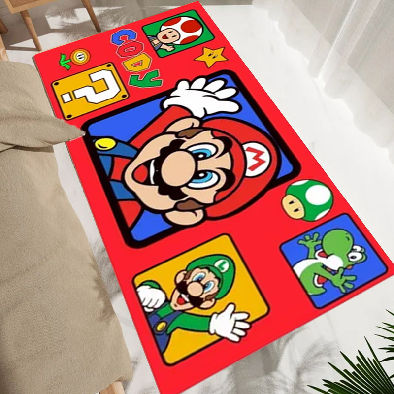 Cartoon S-Super M-Mario Bros G - Home Bathroom Carpet review and price