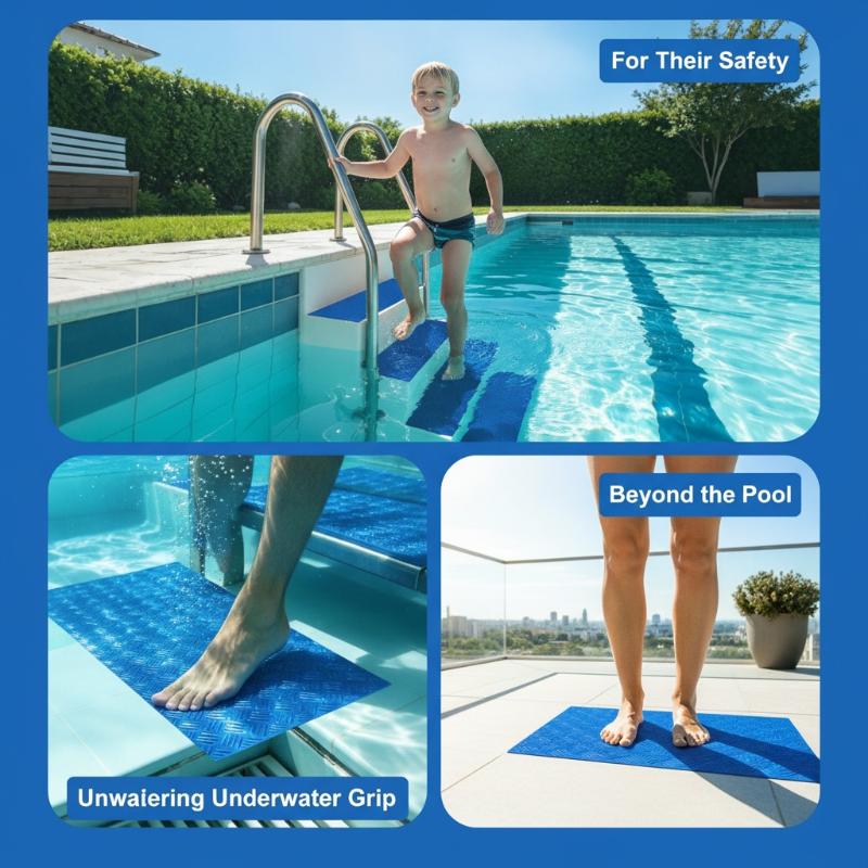 (Non-slip Pool Step Pad Swimmi - Jet Home Bathroom Mats review and price