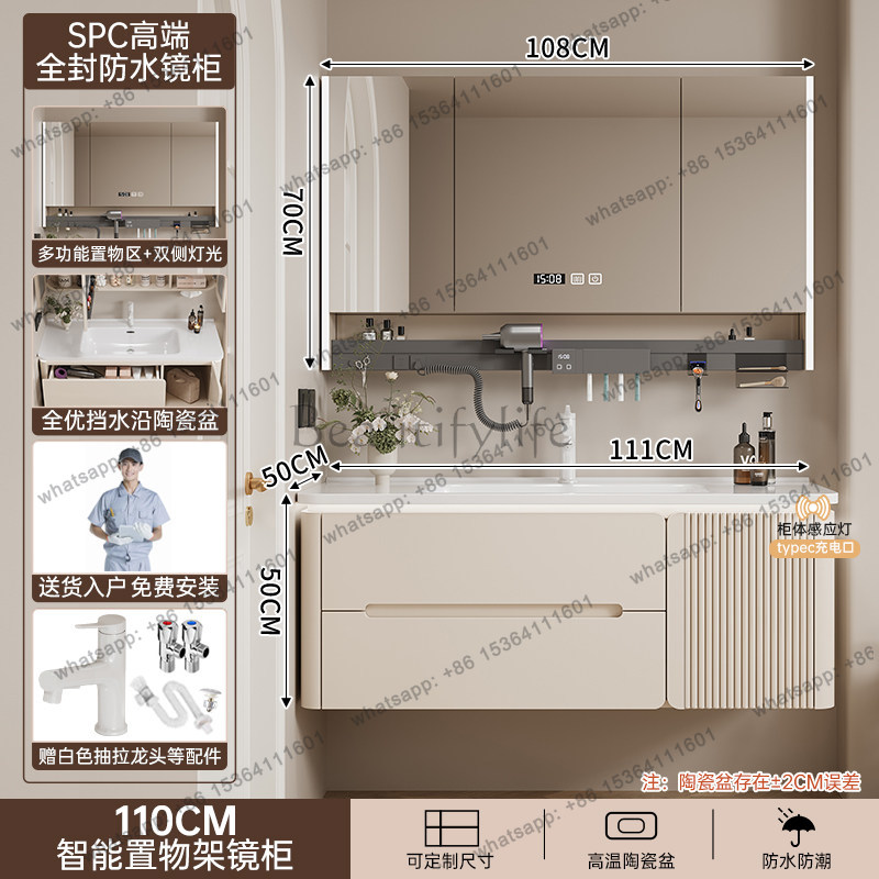 LJYLuxury Modern Bathroom Cabi - Home Bathroom Vanity Combo review and price
