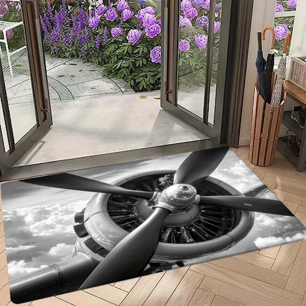 Aviation Inspired Jet Engine P - Jet Home Bathroom Mats review and price