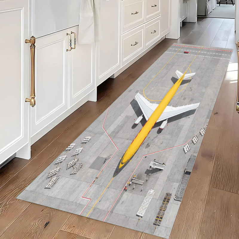 Top View Airport Apron Yellow  - Jet Home Bathroom Mats review and price