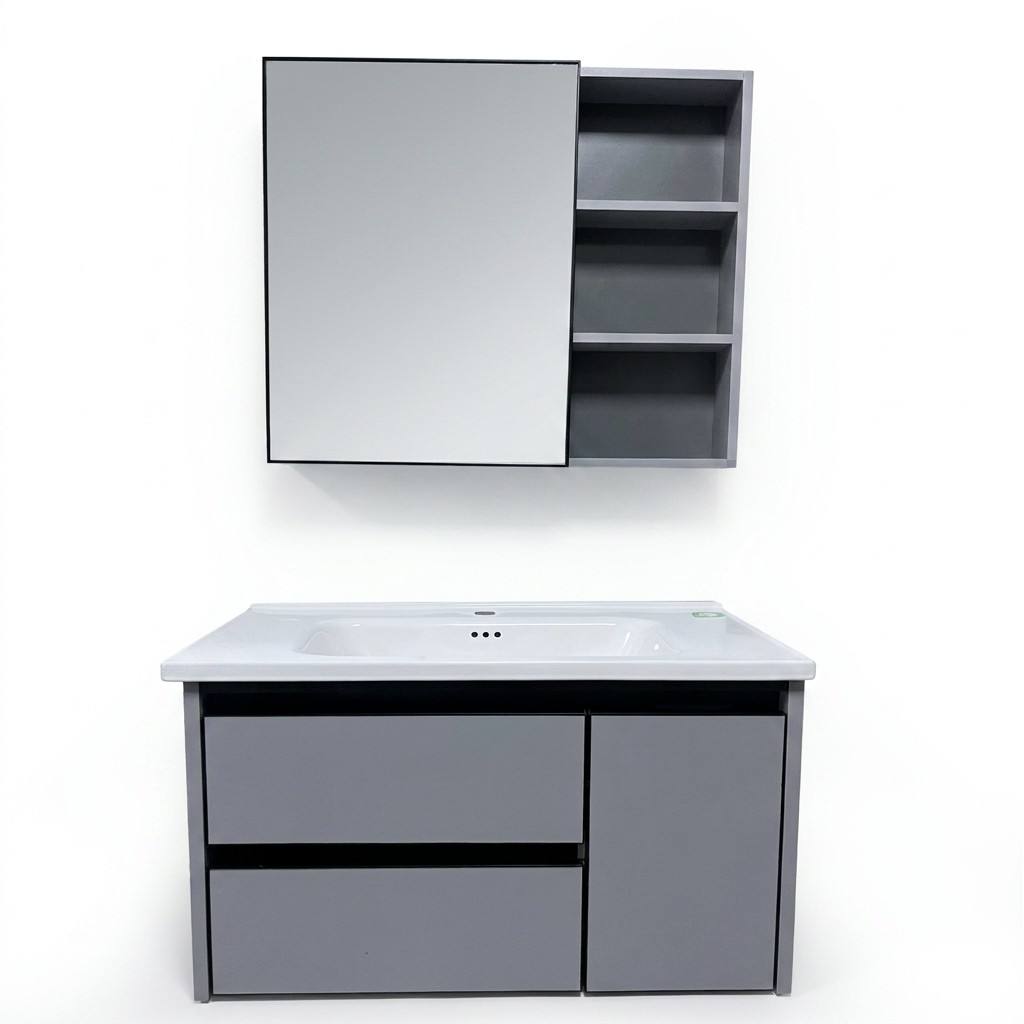 Bathroom CabinetModern Eco-Fri - Home Bathroom Vanity Combo review and price