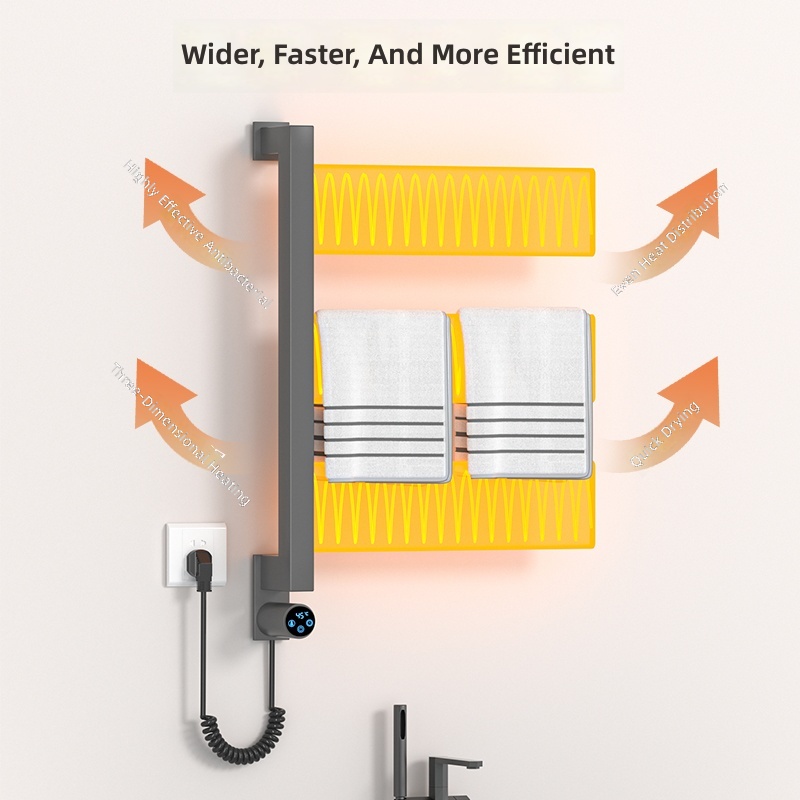 Vertical Wall-mounted 3 Bars E - Home Design Bathroom review and price